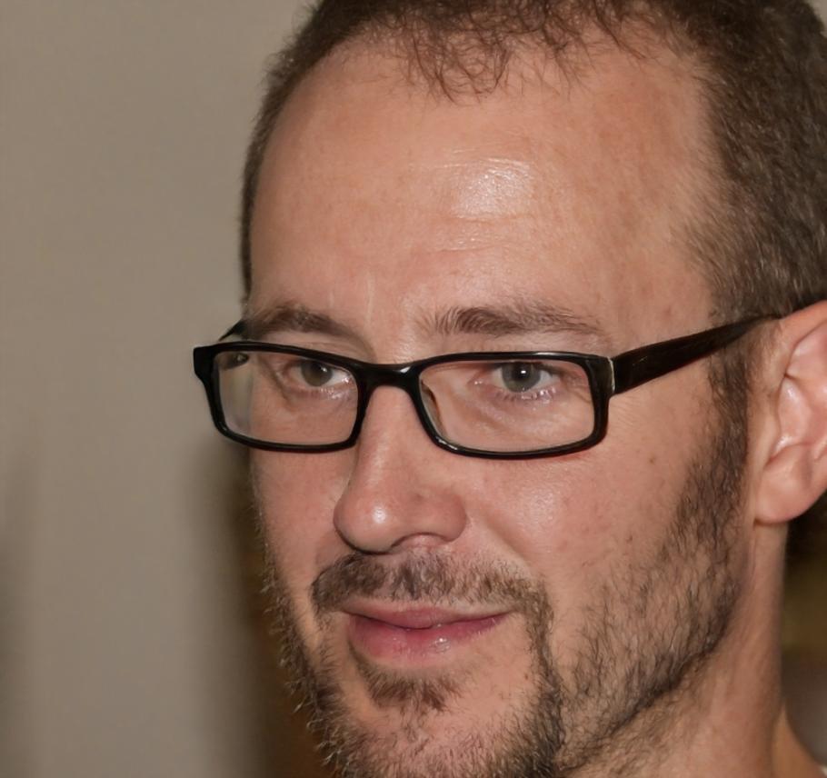 Portret van instructeur Dimitri Papadopoulos