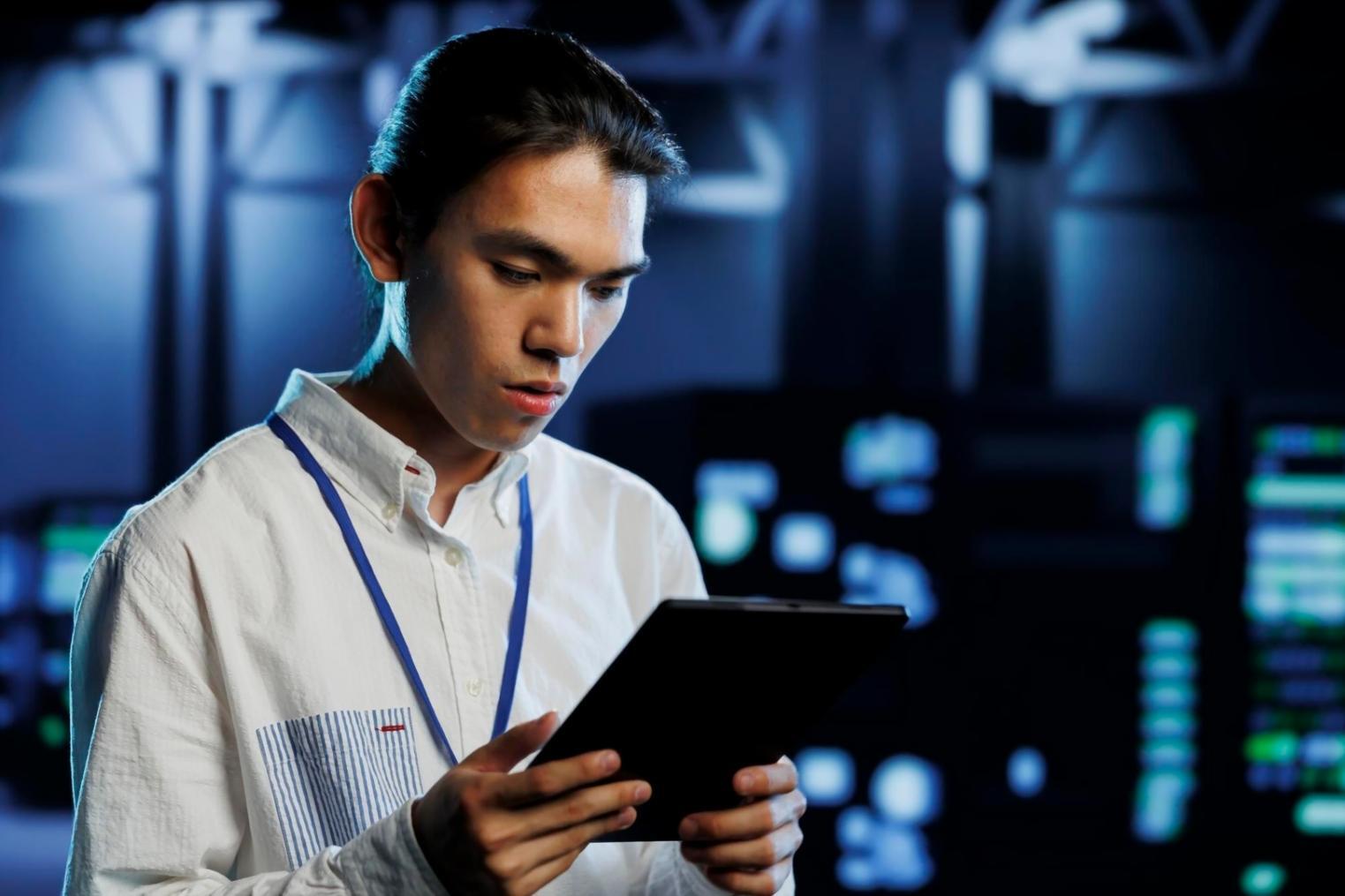 Studenten leren JavaScript programmering voor spelontwikkeling